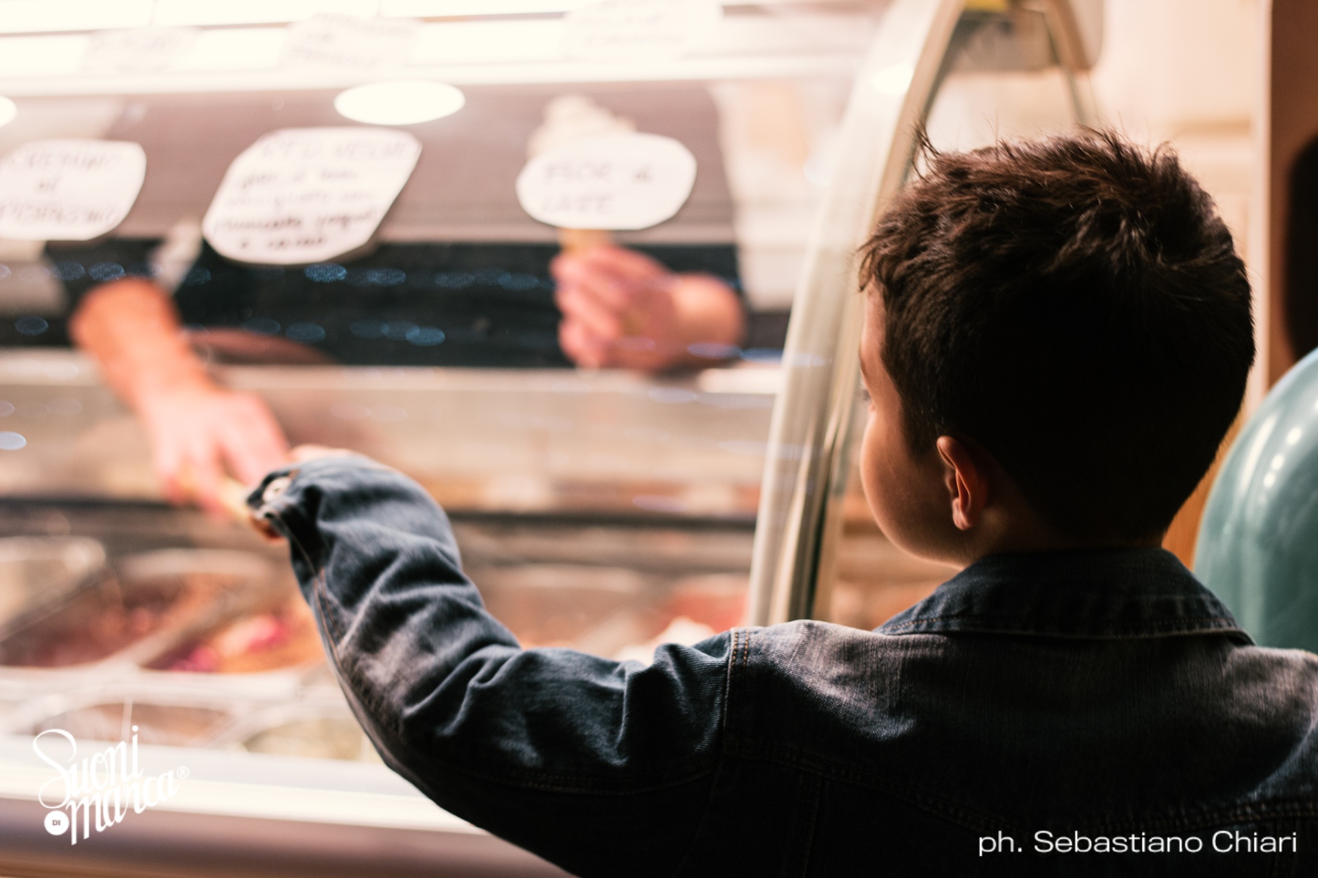Gelato artigianale nel percorso del gusto